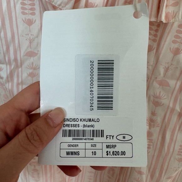 SINDISO KHUMALO Ruffled printed silk mini dress - Picture 7 of 7